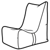 Sitzsack Sessel