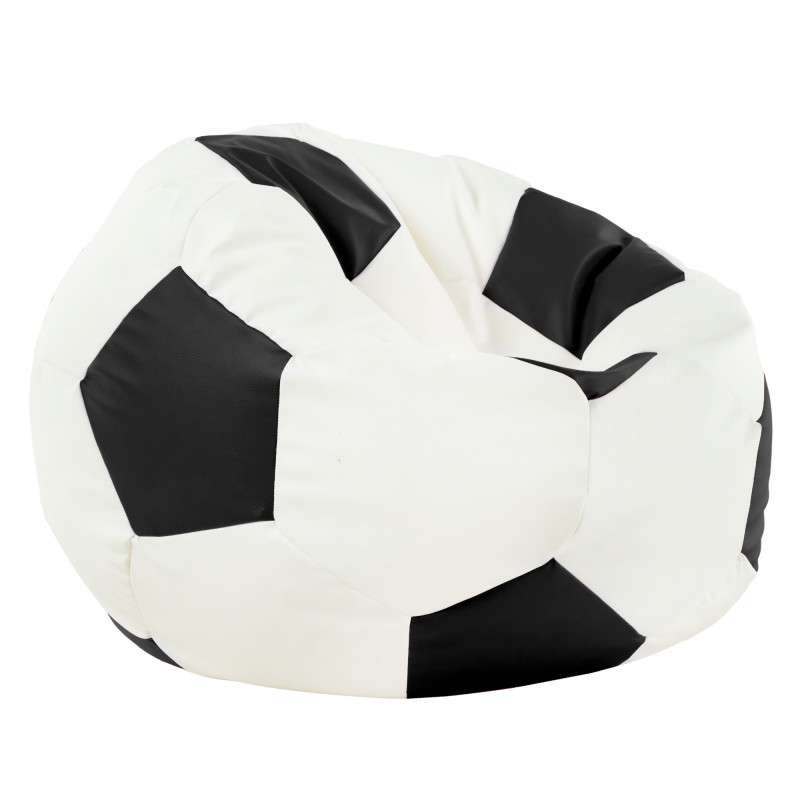 Sessel Sitztzsack Fußball XL für Kinder - Kunstleder - Sitzsäcke Bälle