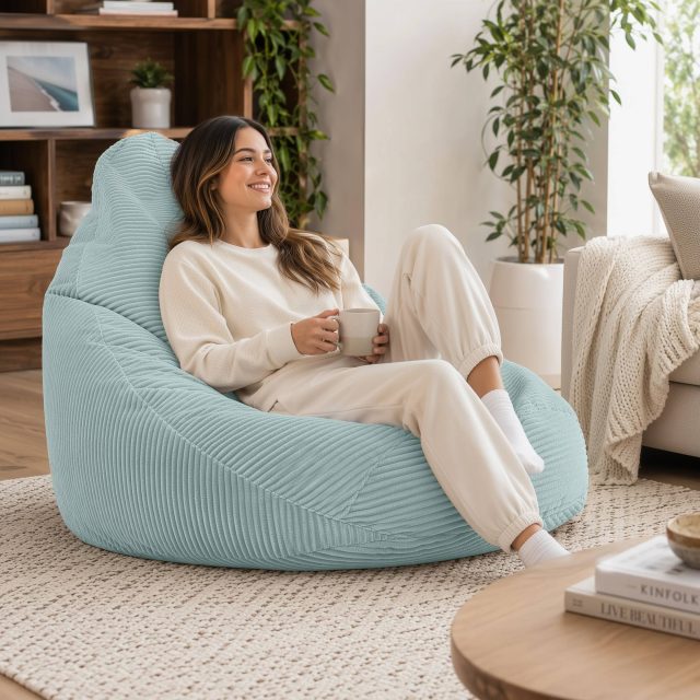 Stripe-Stil – Sitzsäcke und Poufs