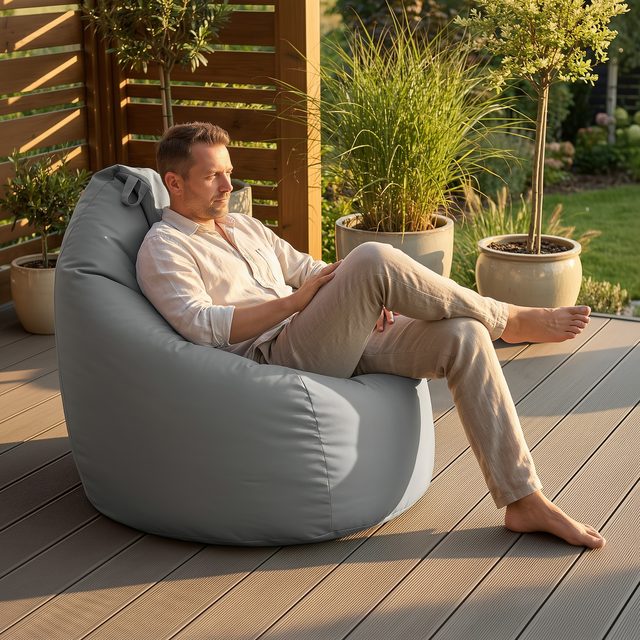 Outdoor-Sitzsack – wasserfest